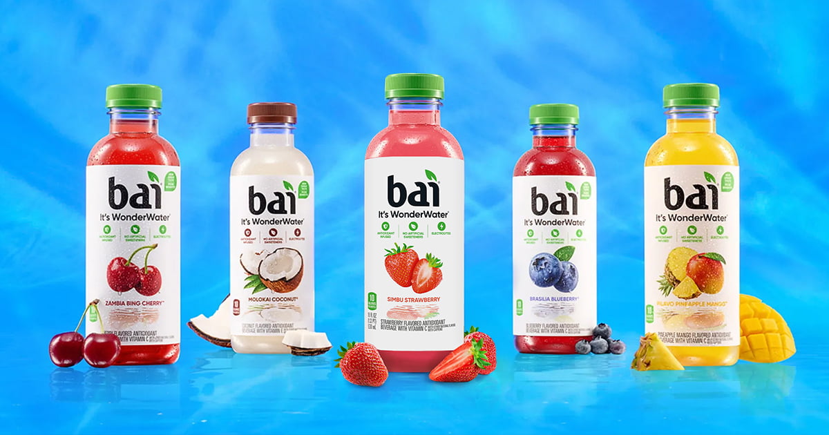 Drink Bai homepage screenshot